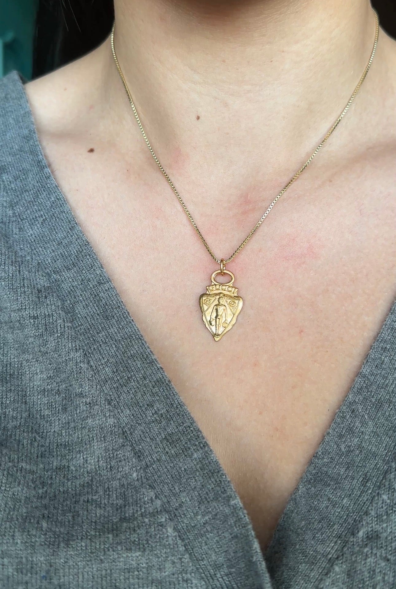 Authentic Repurposed Gucci Necklace